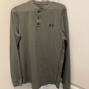 Under Armour Men's Gray Long Sleeve Shirt
